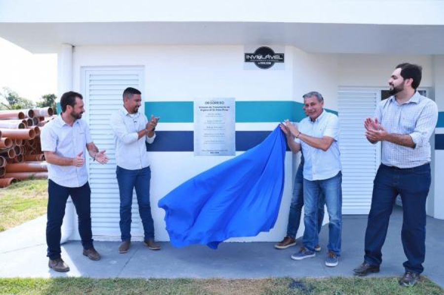 Nova estação dobra cobertura de esgoto em Sorriso e marca aniversário da cidade com avanço no saneamento