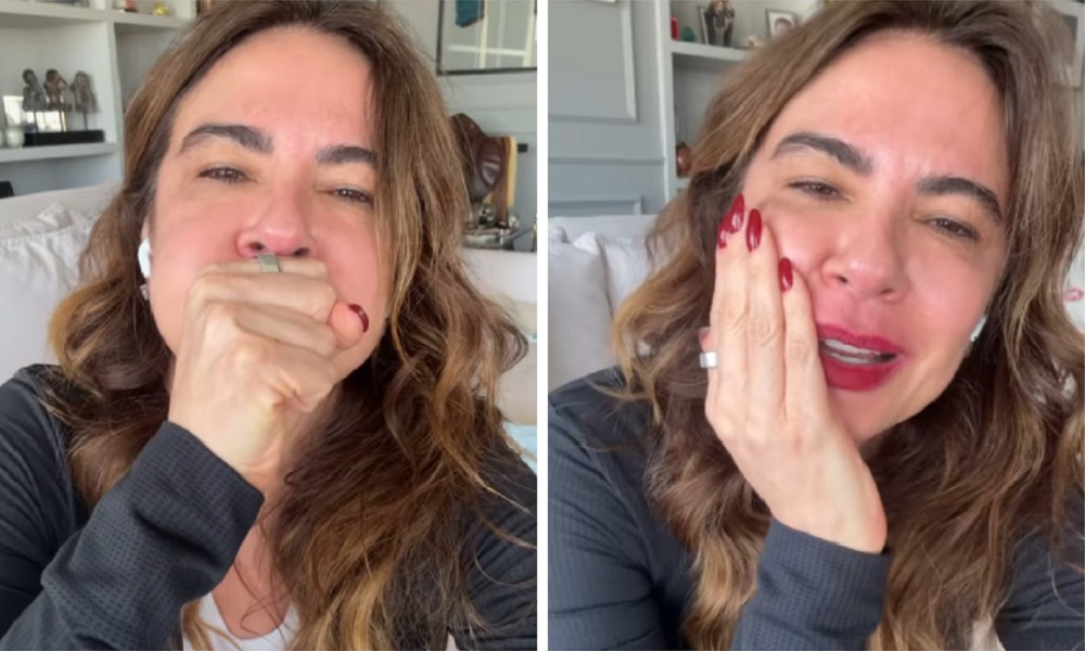 Luciana Gimenez revela que está com cordas vocais paralisadas e mostra exercícios de fono: ‘Pessoal fica louco’