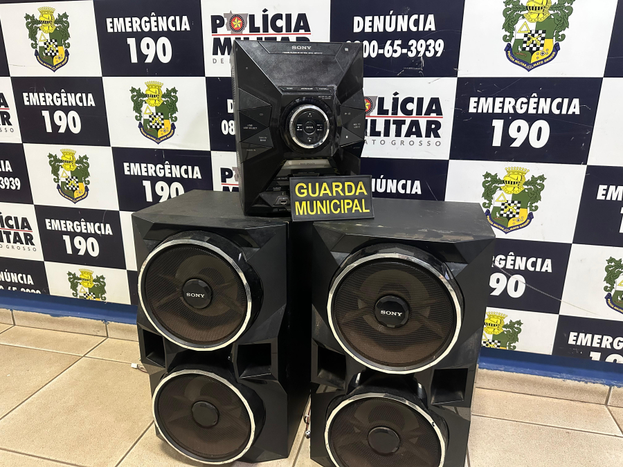 SORRISO: Perturbação do Sossego: Responsável é Conduzido Após Reiteradas Denúncias