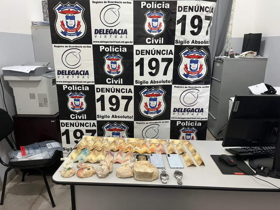 Polícia Civil cumpre mandados de prisão por homicídios em Nova Ubiratã e apreende drogas durante operação